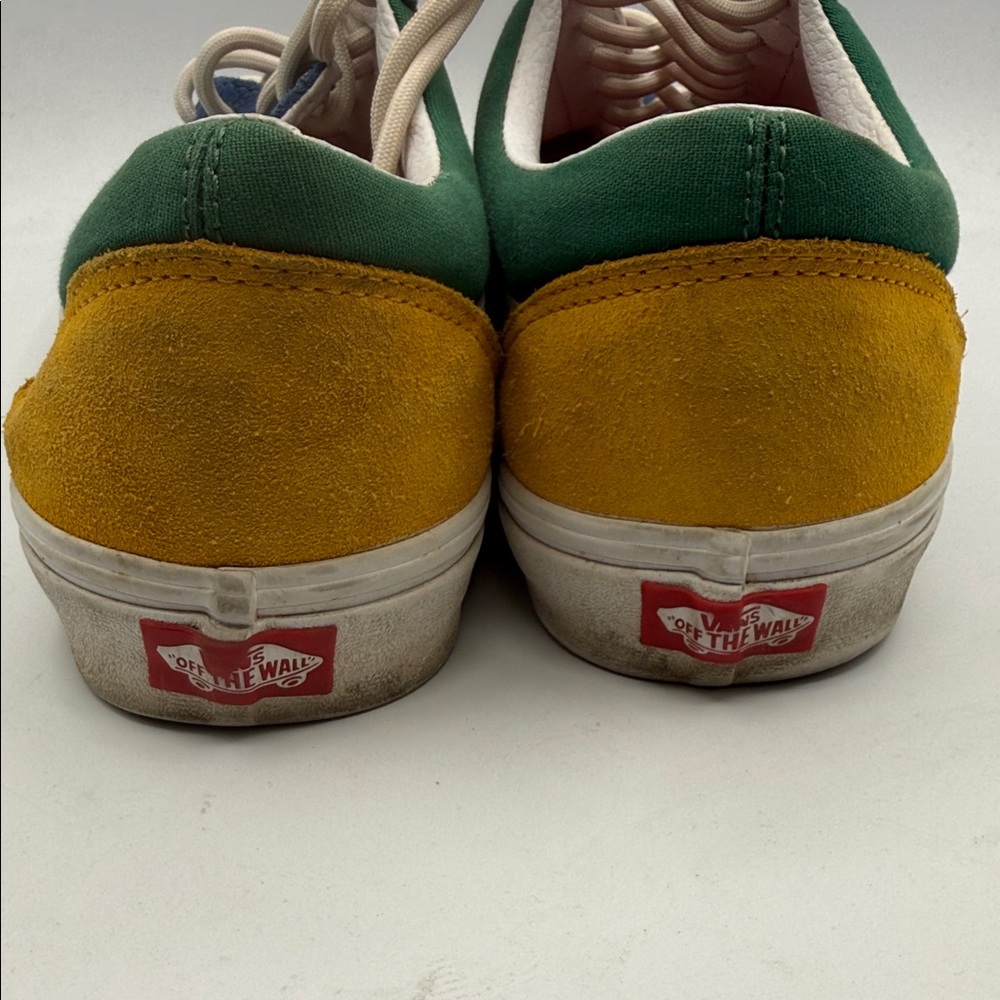 Vans OLD SKOOL YACHT CLUB Blue and Green Men's Sneakers S27 - Picture 4 of 7